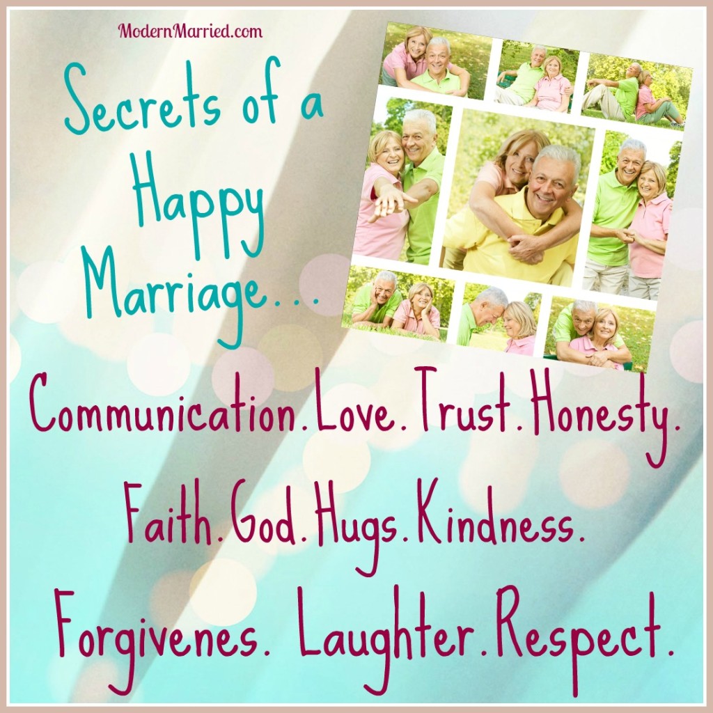 secrets of a happy marriage